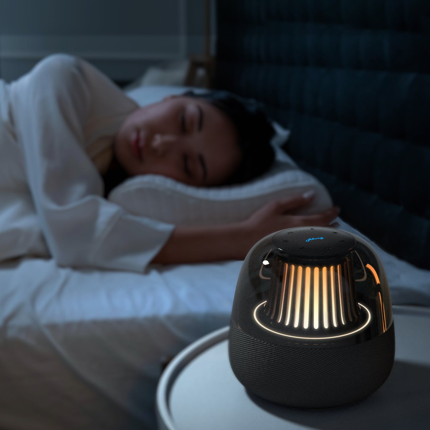 Allway Halo20 Wireless Bluetooth Speaker with RGB Lights